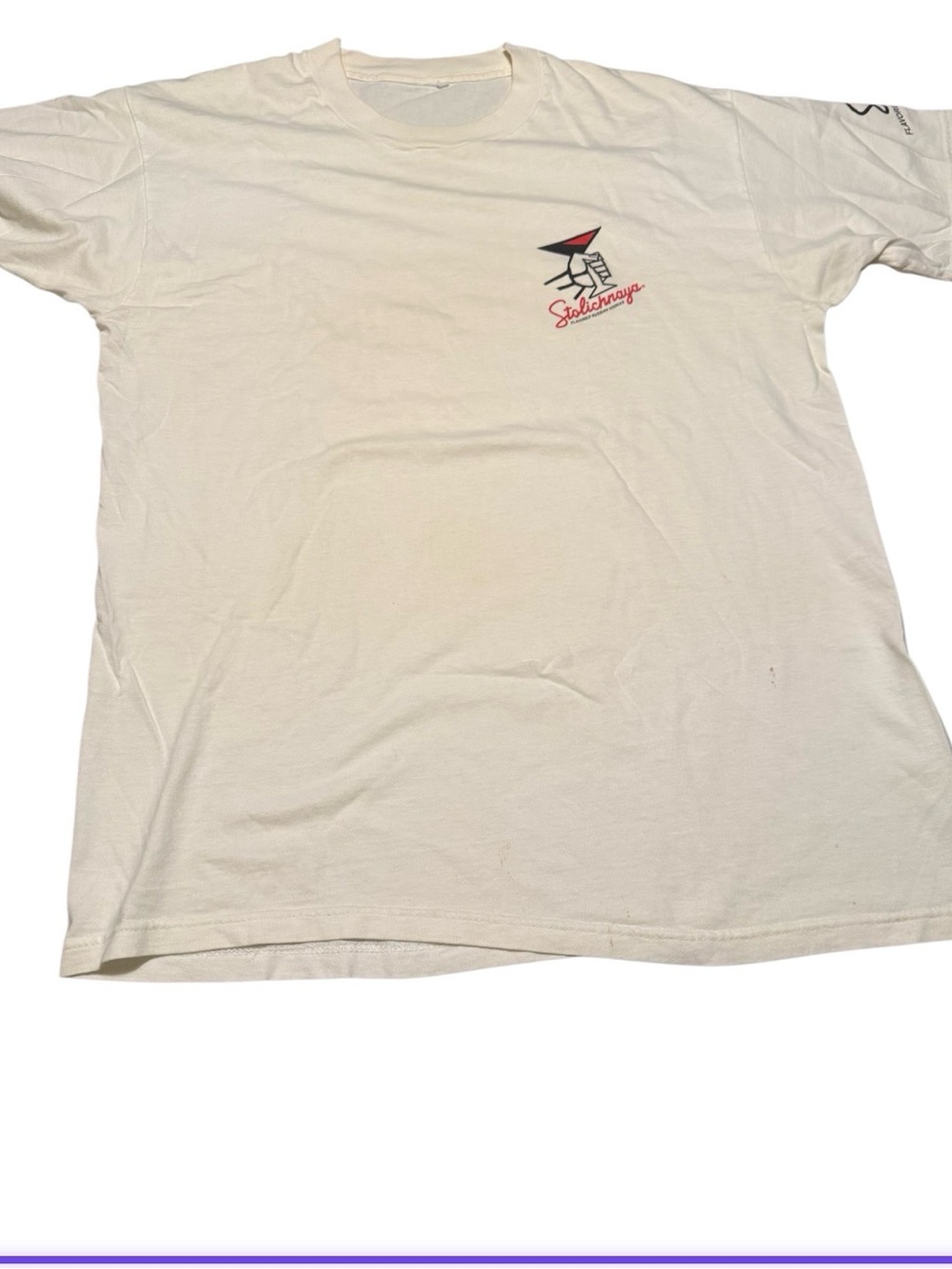 White men's VTG t-shirt